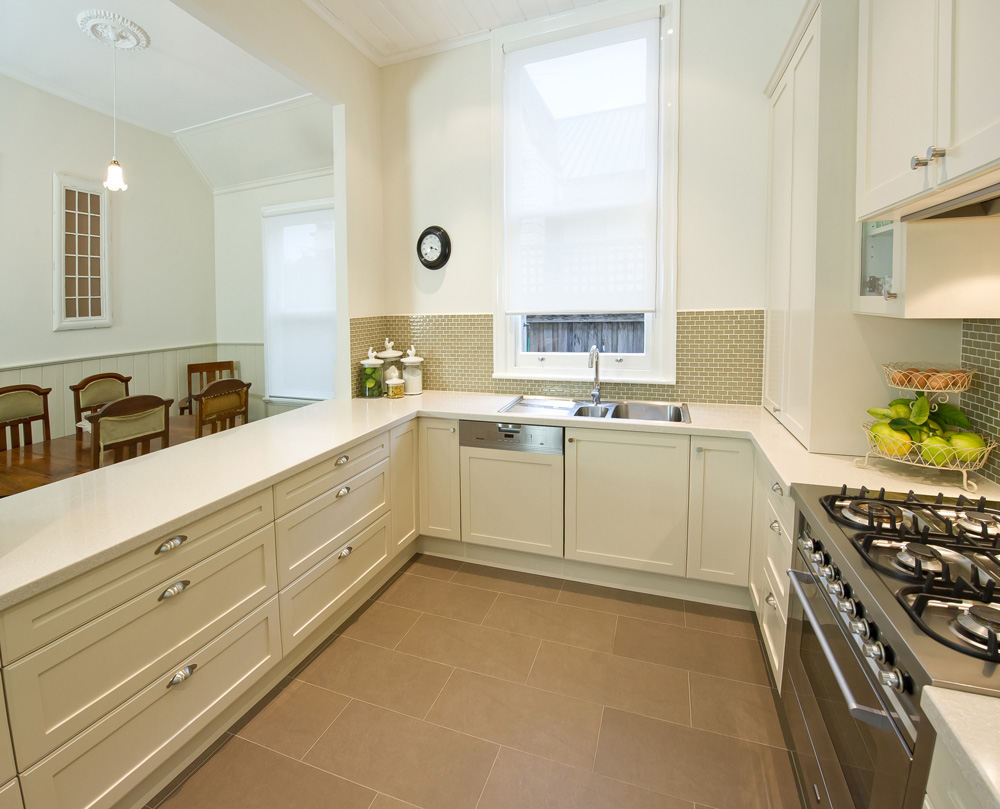 Kitchen renovation<br>traditional beauty